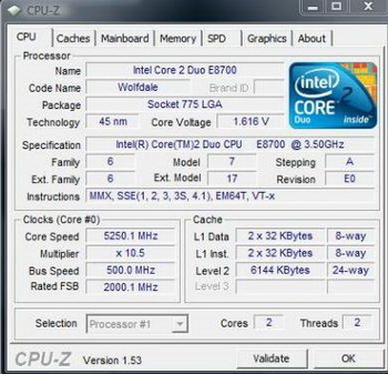 core 2 Duo e8700